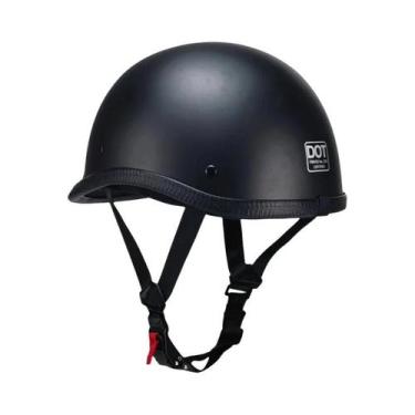 Imagem de Capacete Vintage Retrô Aberto (Half Face) Para Moto E Scooter, Com Cer