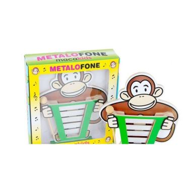 Imagem de Brinquedo Musical Metalofone Macakids 1706 - Carlu