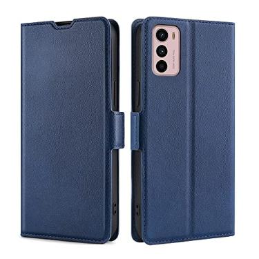 Imagem de For Motorola Moto G42 4G Ultra-thin Voltage Side Buckle Horizontal Flip Leather Phone Case