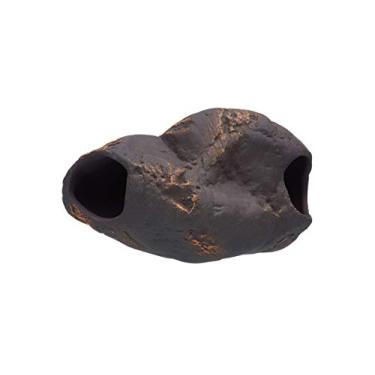 Imagem de Plecoceramics - Decoração de pedra cichlid - Magma - Pedra de aquário pequena - Decoração de esconderijo de tanque de peixe - para Cichlid