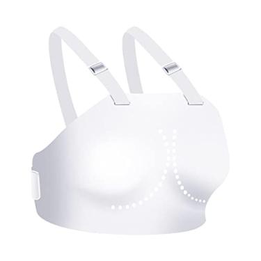 Imagem de Protetor de Peito Protetor de Corpo Unissex Crianças Karate Esgrima Esportes Protetor de Peito para Treinamento de Futebol Muay Thai, Mulheres M 90-94cm