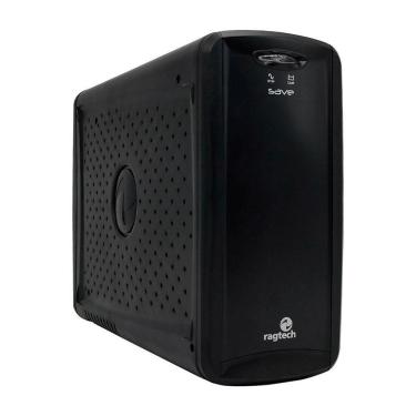 Imagem de Nobreak 600va Ragtech Save Home, Std-ti, Entrada Bivolt, Saída 115v, 6 Tomadas, Preto -...