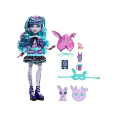Imagem de Boneca Monster High Creepover Twyla - Com Acessórios Mattel