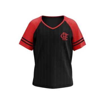 Imagem de Camisa Flamengo Infantil Camiseta Oficial Math Flamenguista - Brazilin