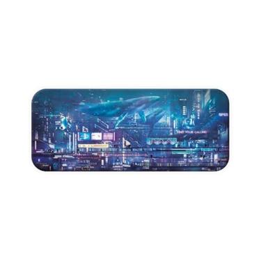 Imagem de Mouse Pad Gamer Cyberpunk Sci-fi Anime Extra Grande 90x40 costurado (6)