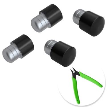 Imagem de Glintbay 2 pares de rebites de substituição de armação para óculos de sol Oakley Holbrook - Preto fosco