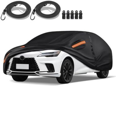 Imagem de QUYDDC Capa especial completa para carro adequada para Lex-us RX500h RX450h RX350h RX350h RX350 Series 2008-2023, tecido Oxford ultra pesado 600D, proteção para todos os climas, exposição ao sol de