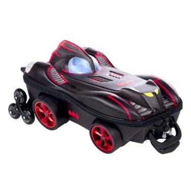Imagem de Mochila Roda Tripla Batman Chrome Wheels Infantil Escolar