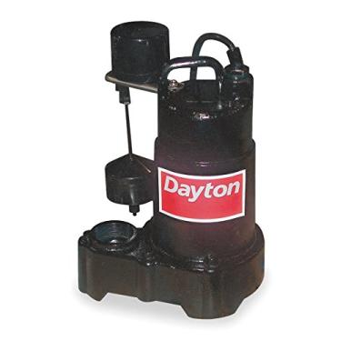 Imagem de Dayton, 3BB71, bomba de fossa, 1/2 HP, 1-1/2" NPT, 3 m.