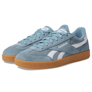 Imagem de Reebok Tênis unissex Smash Edge, ardósia macia/branco/chiclete, 42 feminino/40 masculino