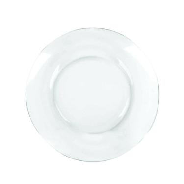 Imagem de Kit Jogo Prato Fundo Sopa Transparente 6 Peças 22,5cm