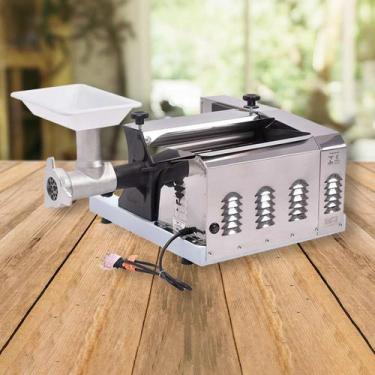 Imagem de Cilindro Laminador Elétrico de Massas 3 em 1 Moedor Trefilas Compacta 