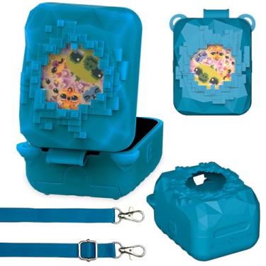 Imagem de RAWECUD Capa de silicone para animal de estimação digital de brinquedo interativo Bitzee Magicals, capa protetora para acessórios digitais eletrônicos virtuais para animais de estimação Bitzee