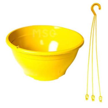 Imagem de 25 Vaso plastico Cuia 21 flores e plantas volume 2 Litros  Coloridas c