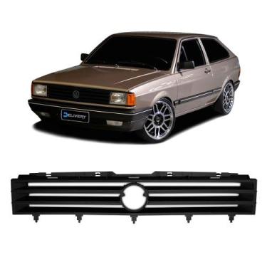Imagem de Grade Dianteira Vw Gol Saveiro Quadrado 1987 1988 1989 1990 - Retrovex