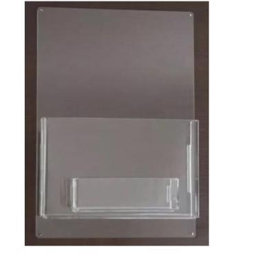 Imagem de Display Porta Folder A4 (21x30) Acrílico Porta Cartão Parede - AGV Cri