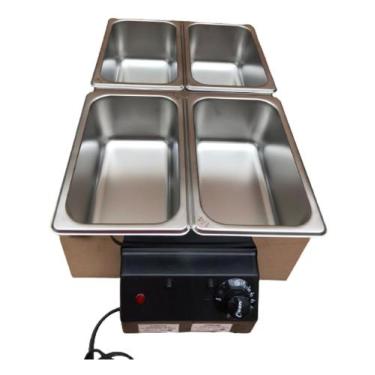 Imagem de Banho Maria Elétrico Multiuso 10kg 4 cubas - maq inox Equipamentos, 22