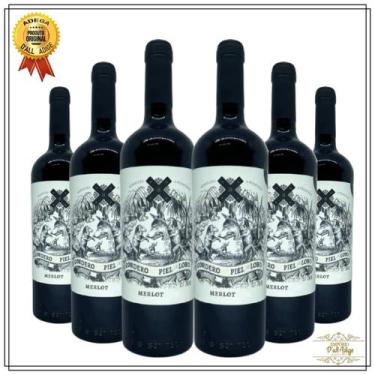Imagem de Kit 6 Vinhos Cordero con Piel de Lobo Merlot