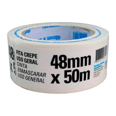 Imagem de Fita Crepe Tekbond 48mm x 50m Uso Geral