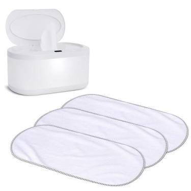 Imagem de Aquecedor de lenços umedecidos para bebês Munchkin Touch Free com 3 fo