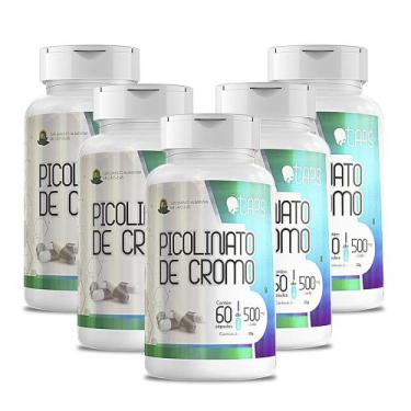 Imagem de PICOLINATO DE CROMO - 500mg (60 Cápsulas) +CAPS