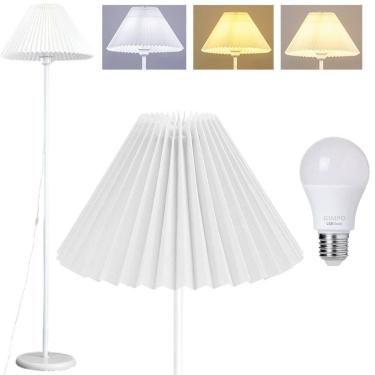 Imagem de Luminária Piso Chão Coluna 148Cm Metal Gimpo Kjtd-720-Branco