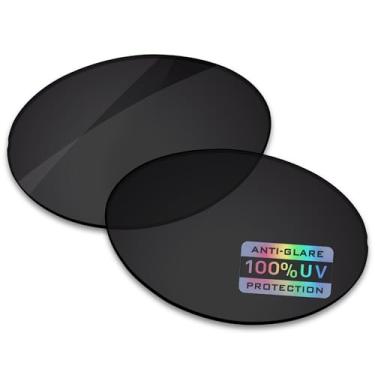 Imagem de Bowyer Lentes de reposição polarizadas para óculos de sol Oakley Plantaris OO9437-63 mm - Preto