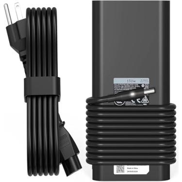 Imagem de 130W AC Adaptador de para computador portátil compatível com Dell XPS 15 7590 9530 9550 9560 9570 Inspiron 7347 7348 7459 Precision M3800 M2800 5510 5520 5530 5540 HA130PM130 0V363H