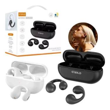 Imagem de Fone De Ouvido Bluetooth Gancho Sem Fio Esporte Corrida - fone de ouvi