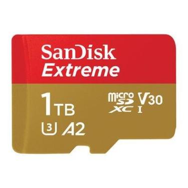 Imagem de Cartão Memória Micro Sd Sandisk, 1tb Microsd Extreme 190mbs