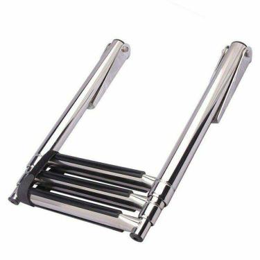 Imagem de Escada Inox 3 Degraus 254Mm X 875Mm