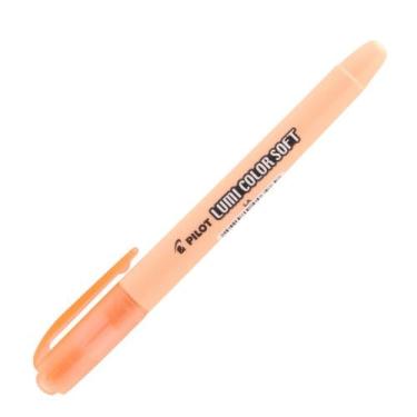 Imagem de Marca texto laranja pastel Pilot