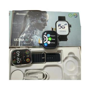 Imagem de Smartwatch Masculino 5G Com Câmera Rotativa, Tela AMOLED, GPS, WiFi, C