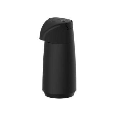 Imagem de Garrafa Térmica Tramontina Exata 1L - Plástico Preto