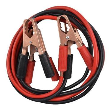 Imagem de Kit 2 Cabos Para Recarga de Bateria Automotiva 300 AMP 2,2 Metros - ST