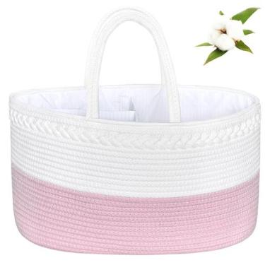 Imagem de Corda de algodão GG para fraldas Caddy Benkle 43x25x22 cm - ABenkle