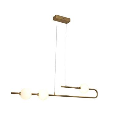 Imagem de PENDENTE CANDY DOURADO (D)20CM (C)110CM (L)12CM 3X10W 2700K 2250LM