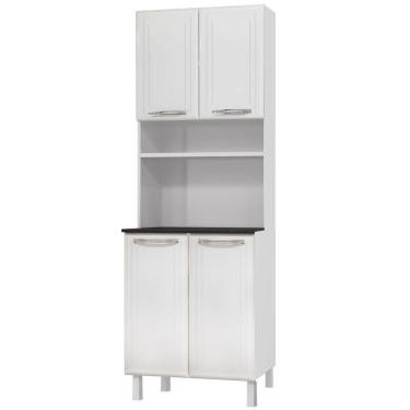 Imagem de Paneleiro Duplo Esmeralda 4 Portas Telasul Branco