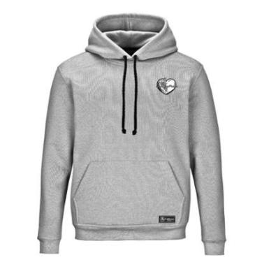 Imagem de Moletom Calttony Canguru Batimentos Personalizado com Capuz e Bolso-Unissex