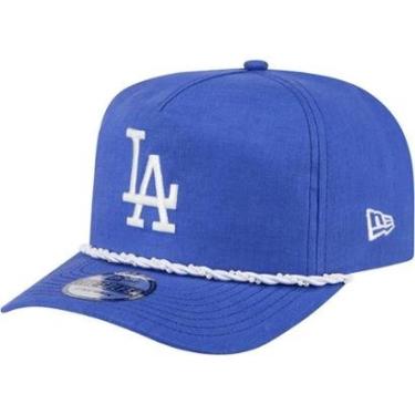 Imagem de Boné New Era Golfer Los Angeles Dodgers Pearl Rope Masculino-Masculino