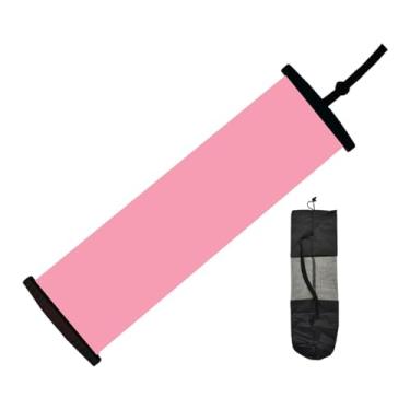 Imagem de Pegciuho Prancha Deslizante para Hóquei No Gelo, com Plataforma Deslizante, Tapete de Equilíbrio para Treinamento com Batentes, Sapatilha Deslizante para Esqui, rosa