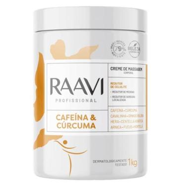 Imagem de Creme Raavi Cafeína e Cúrcuma 1kg Uso Profissional