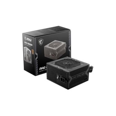 Imagem de Fonte 650W Msi Mag A650BN - PFC Ativo - 80 Plus Bronze