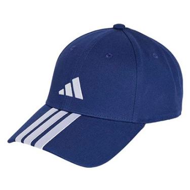 Imagem de Boné Aba Curva Adidas 3 Listras Strapback-Unissex