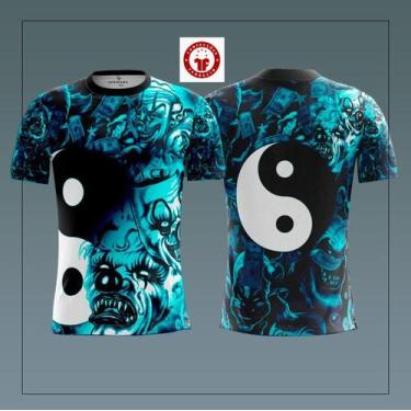 Imagem de Camisa Camiseta Quebrada Favela Joker Mask Tony Country Grau - Ferraci