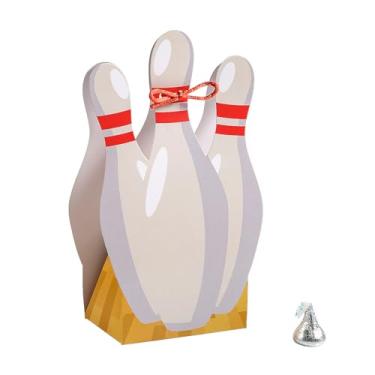 Imagem de Fun Express Caixas de lembrancinhas de boliche de 12,7 cm x 20,3 cm - 12 peças