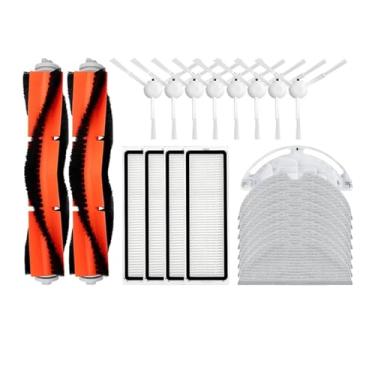 Imagem de Compatible With Xiaomi Mijia 1C 1T Mi Robot Vacuum Mop Dreame F9 Hepa Filter Main Side Brush Mop Cloth Robotic Vacuum Cleaner Accessories(23PCS)