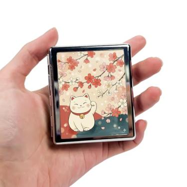 Imagem de DingRound Organizador de comprimidos de metal para 7 dias, estojo semanal para comprimidos com 8 compartimentos, caixa de comprimidos de viagem para bolsa e bolso, organizador pequeno de medicamentos