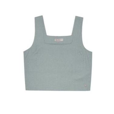 Imagem de Regata Feminina Biamar Decote Quadrado Cinza Claro-Feminino