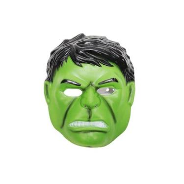 Imagem de Máscara Hulks Full Face EVA Green Costume Play Face Cover - yiweisai